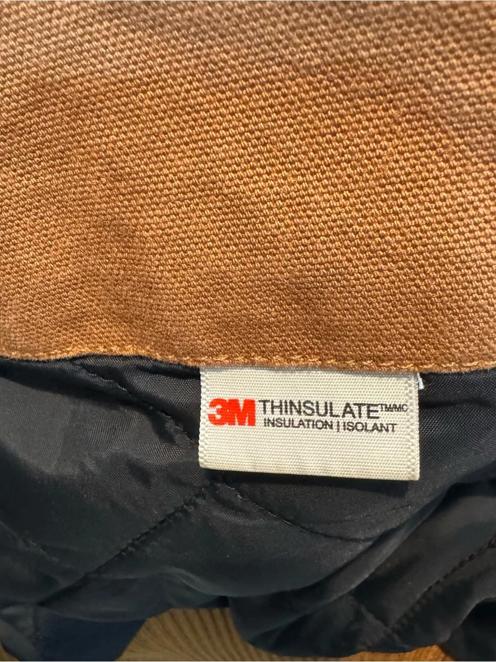 Carhartt Brown Hooded Work Jacket